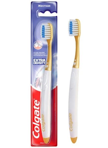Изображение товара Зубная щетка Extra Density жесткая Colgate Зубная щетка Extra Density жесткая Colgate фотография