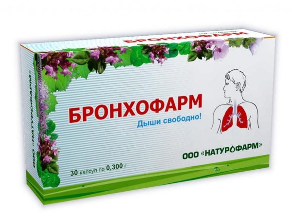 Изображение товара Бронхофарм, 30 капсул Бронхофарм, 30 капсул фотография