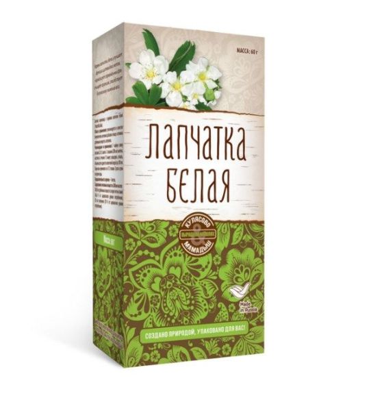 Изображение товара Лапчатка белая Парафарм 60г Лапчатка белая Парафарм 60г фотография
