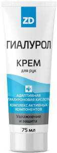 Крем для рук Гиалурол ZD Увлажняющий Зеленая дубрава 75мл