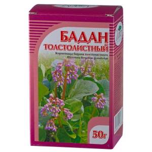 Бадан (корни) толстолистный, 50 г